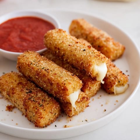 Crispy Mozzarella Sticks