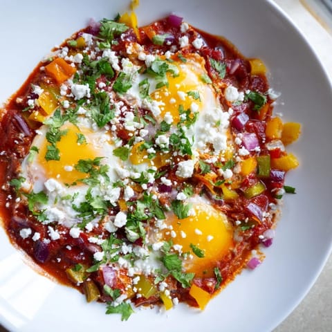 Eggs in Spicy Tomato Sauce