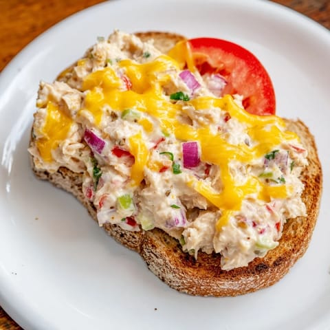 Tuna Melt Classic Open-faced