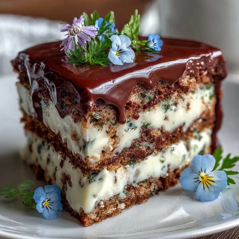 A vibrant Spring Floral Drip Cake with Lemon Frosting, featuring soft vanilla layers and a glossy white chocolate drip.