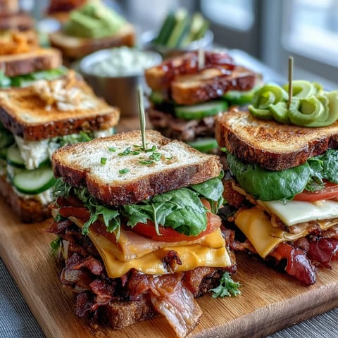 Loaded Deli Sandwich Board