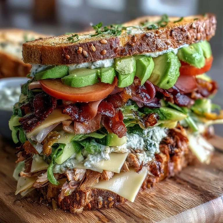 Vibrant Loaded Deli Sandwich Board featuring colorful deli meats, cheeses, and crisp vegetables, inviting guests to customize their perfect picnic sandwich.