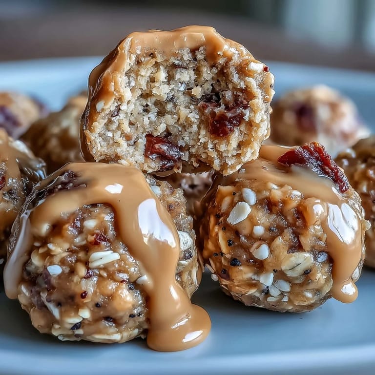 Easy No-Bake Oat Bites with Peanut Butter - bite-sized, no-cook energy balls perfect for a quick, satisfying treat on busy days.