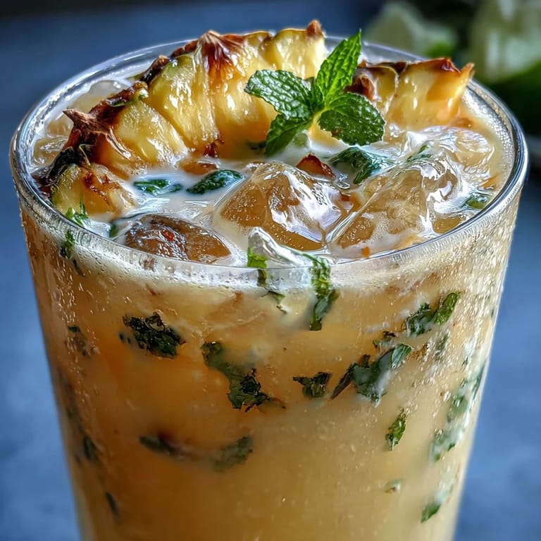 Taste of the tropics with this easy Pineapple Coconut Agua Fresca.