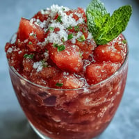 Frozen Watermelon Lemonade Slushie: vibrant, icy, and naturally sweet summer refreshment.